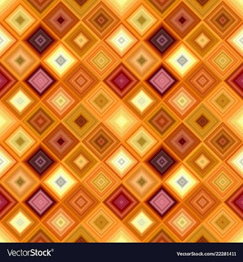 Colorful geometric diagonal square tile mosaic vector image