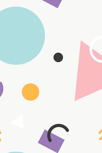 Colorful geometric memphis design element | Free  transparent png - 2282696