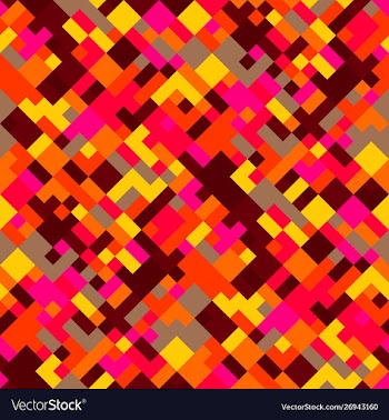 Colorful geometric pattern background - abstract vector image