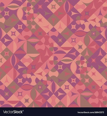 Colorful geometric pattern background - abstract vector image