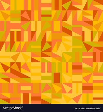 Colorful geometric pattern background - abstract vector image