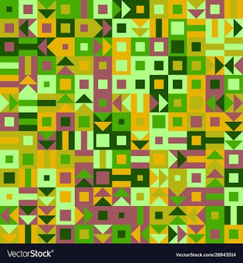 Colorful geometric pattern background - abstract vector image
