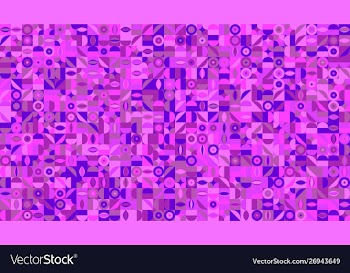 Colorful geometric pattern background - abstract vector image
