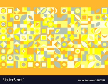 Colorful geometric pattern background - chaotic vector image