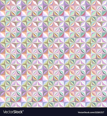 Colorful geometric stripe mosaic pattern vector image