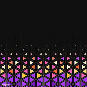 Colorful geometric triangle pattern | Free stock vector - 563414