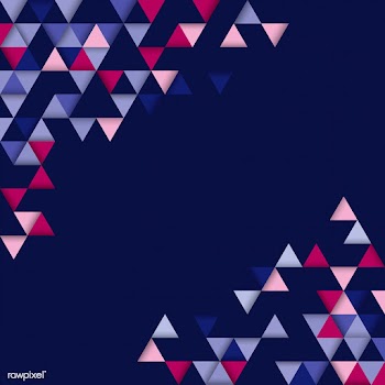 Colorful geometric triangle pattern | Free stock vector - 563416