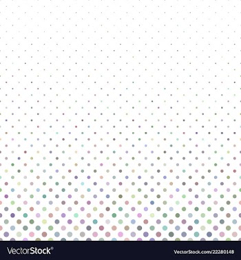 Colorful geometrical abstract dot pattern vector image