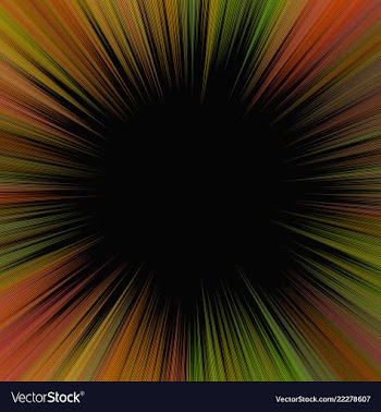 Colorful geometrical abstract star burst vector image