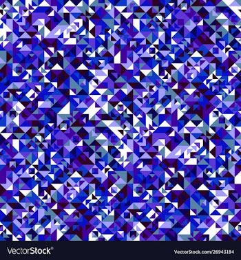 Colorful geometrical abstract triangle pattern vector image