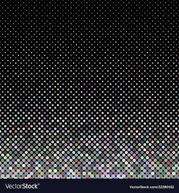 Colorful geometrical circle pattern background vector image