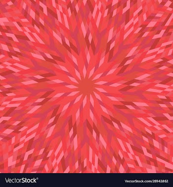 Colorful geometrical circular tiled mosaic vector image