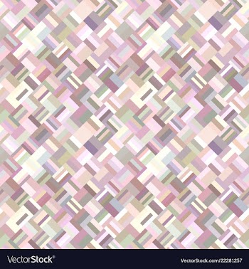 Colorful geometrical diagonal rectangle mosaic vector image