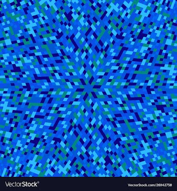 Colorful geometrical hypnotic circular burst vector image