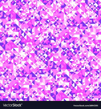 Colorful geometrical mosaic triangle pattern vector image