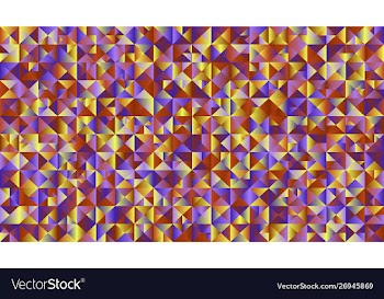 Colorful geometrical mosaic triangle webpage vector image