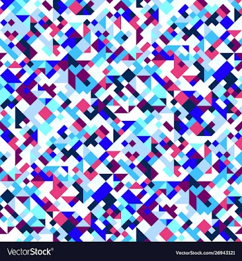 Colorful geometrical pattern background vector image