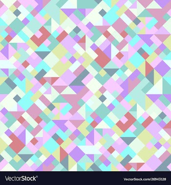 Colorful geometrical pattern background vector image