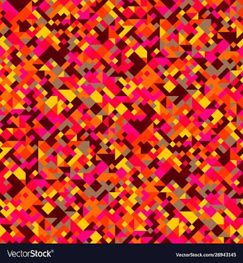 Colorful geometrical pattern background vector image