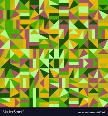 Colorful geometrical pattern background vector image
