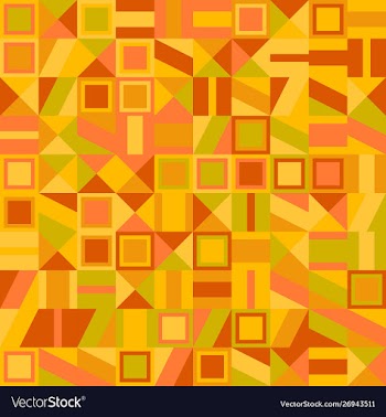Colorful geometrical pattern background vector image