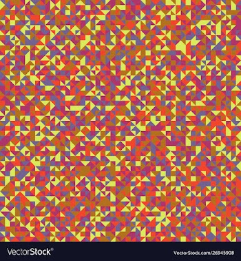 Colorful geometrical polygonal triangle mosaic vector image