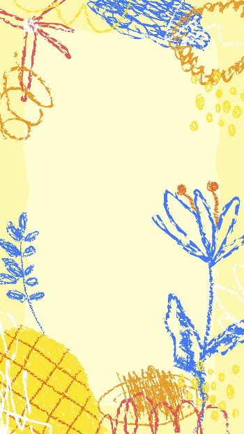 Colorful girly iPhone wallpaper, kids | Free Vector - rawpixel