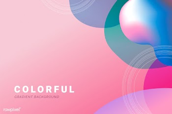 Colorful gradient backdrop | Free stock vector - 588424