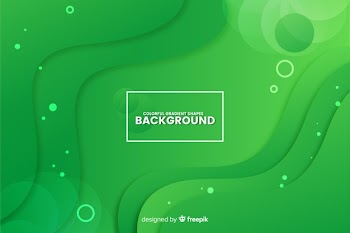 Colorful gradient shapes background Free Vector