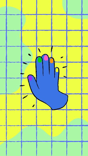 Colorful grid phone wallpaper, funky | Free Vector - rawpixel