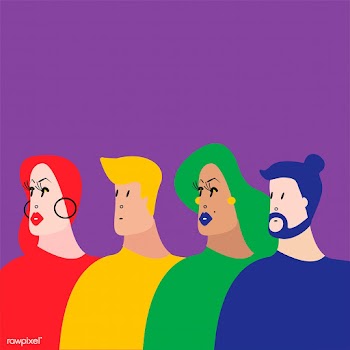 Colorful group of people vector illustration | Free stock vector - 462217