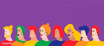 Colorful group of people vector illustration | Free stock vector - 462246
