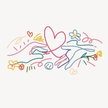 Colorful hands line clipart, LGBTQ | Free Photo Illustration - rawpixel