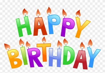 Colorful Happy Birthday Png Pic - Cute Happy Birthday Word Art