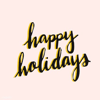 Colorful happy holiday typography vector | Free stock vector - 472360