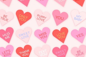 Colorful hearts background pattern, valentine&rsquo;s | Free Photo - rawpixel