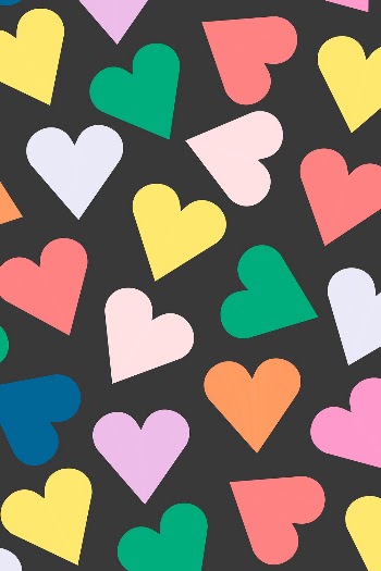 Colorful hearts background pattern, valentine&rsquo;s | Free Photo - rawpixel