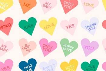 Colorful hearts background pattern, valentine&rsquo;s | Free Photo - rawpixel