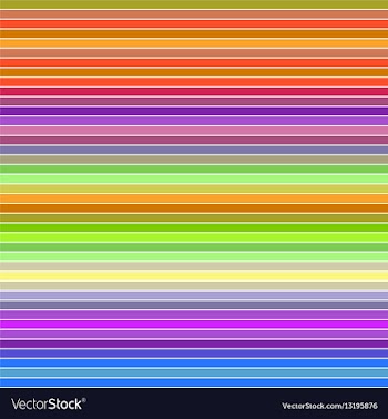 Colorful horizontal line pattern background vector image