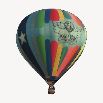 Colorful hot air balloon, vintage | Free Vector Illustration - rawpixel