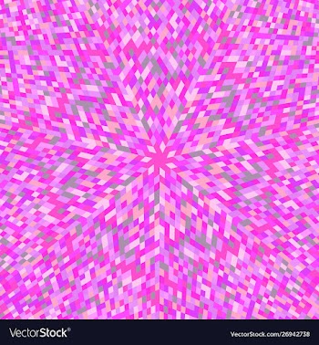 Colorful hypnotic dynamic abstract circular tile vector image