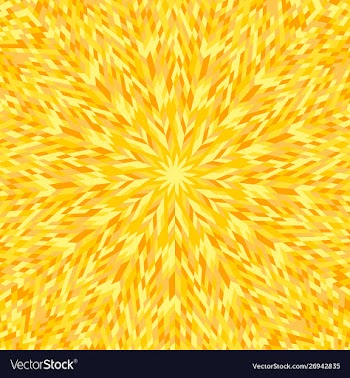 Colorful hypnotic dynamic radial pattern vector image