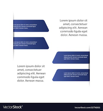 Colorful infographic process chart and arrows vector image