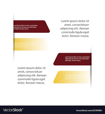 Colorful infographic process chart and arrows vector image