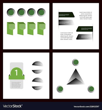 Colorful infographic process chart and arrows vector image