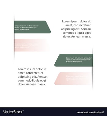 Colorful infographic process chart and arrows vector image