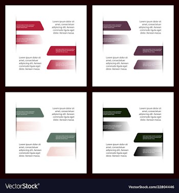 Colorful infographic process chart and arrows vector image