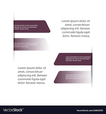 Colorful infographic process chart and arrows vector image