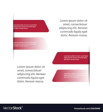 Colorful infographic process chart and arrows vector image