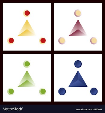 Colorful infographic process chart and arrows vector image